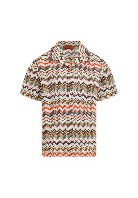 Camicia con stampa MISSONI KIDS | MY5P31 P0606997